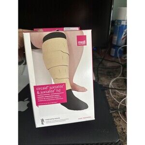 CircAid Juxta-Fit Lower Legging Long Large Beige CJL3L502 Compression